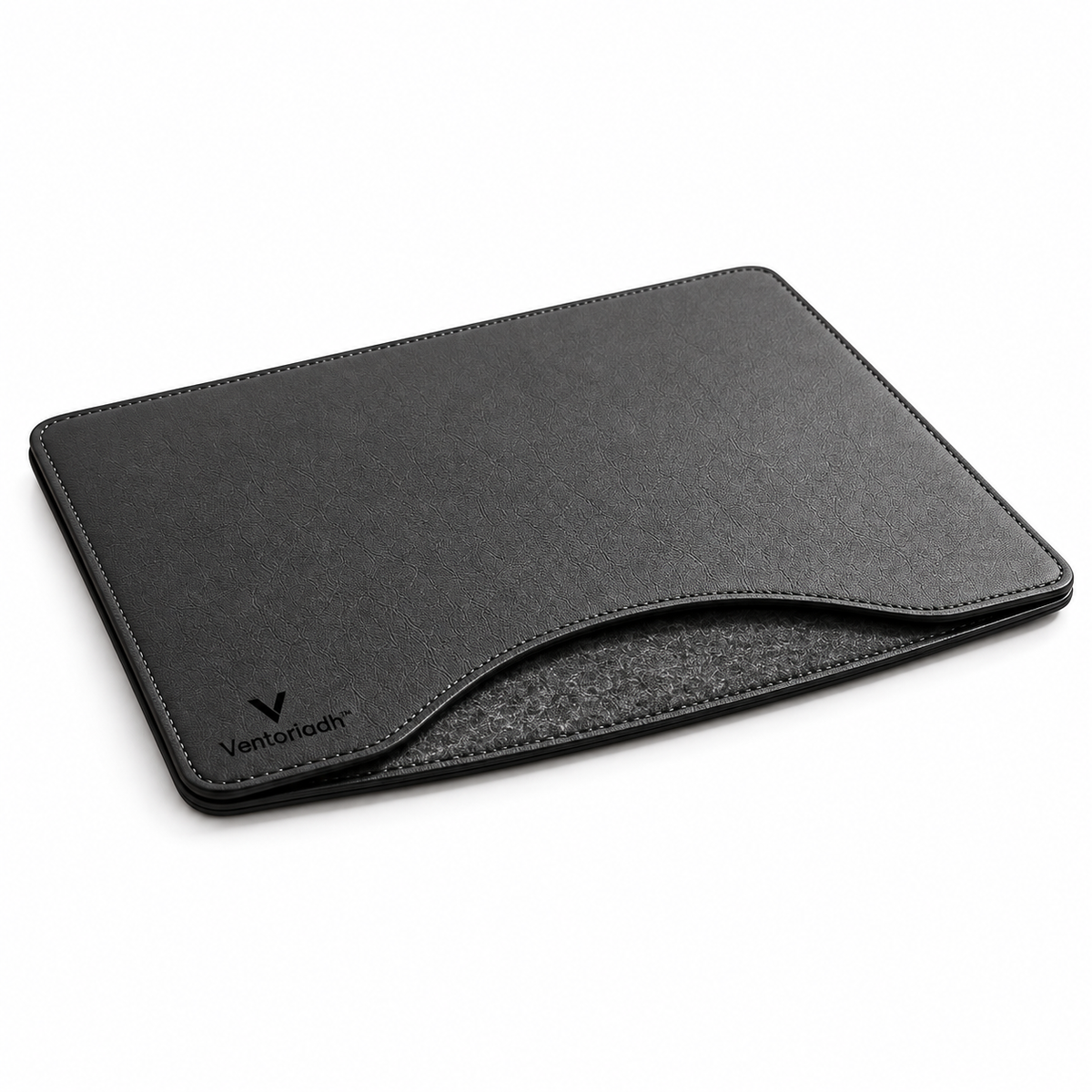 Ventoriadh™ Premium Desk Mat | Leather-Look Workspace Pad with Soft Felt Base for Laptop, Keyboard & Mouse
